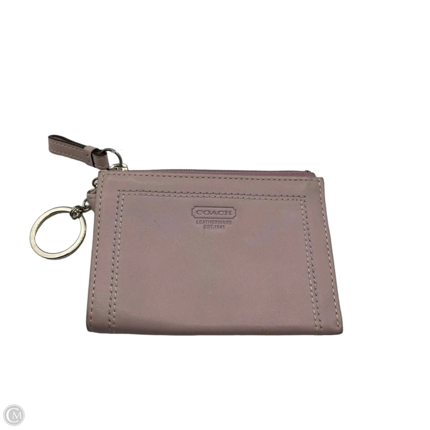 Coin Purse Designer By Coach, Size: Small