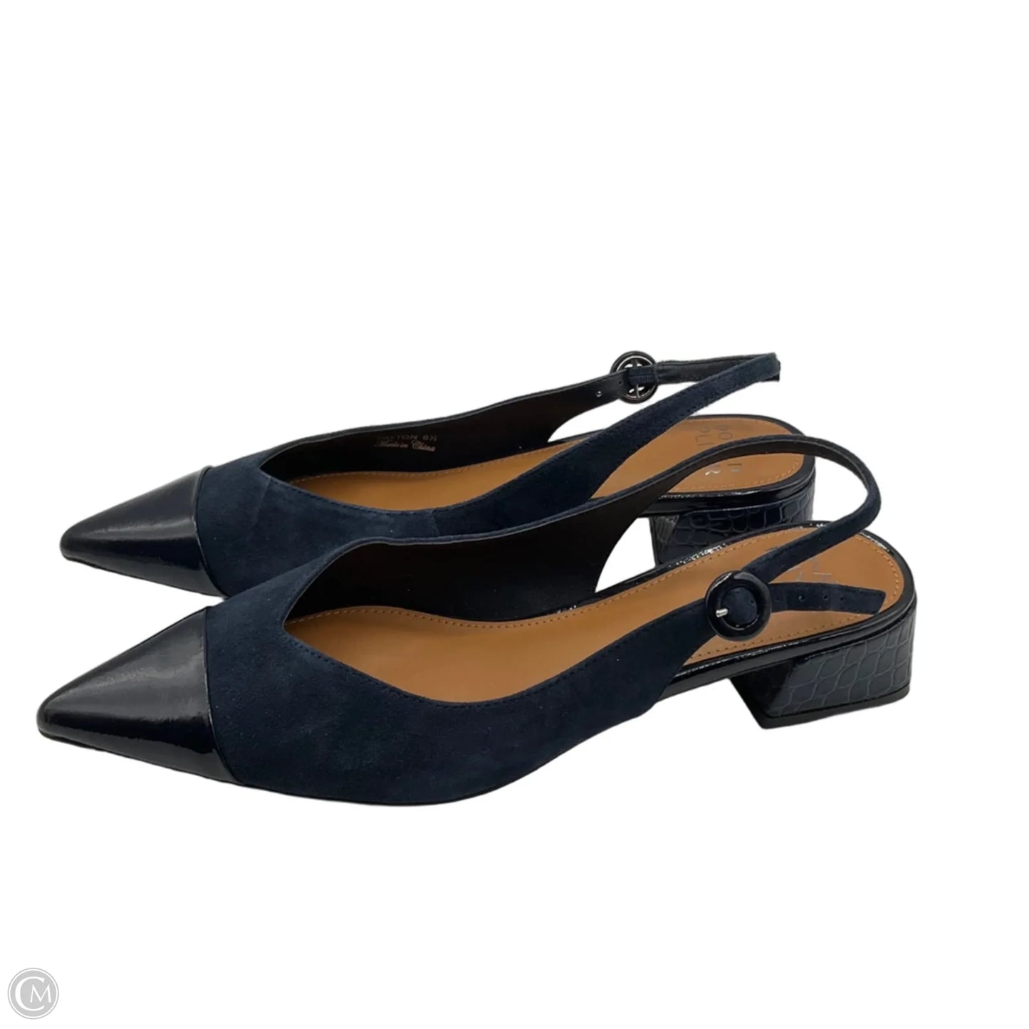 Shoes Heels Block By Donald Pliner In Blue, Size: 8.5