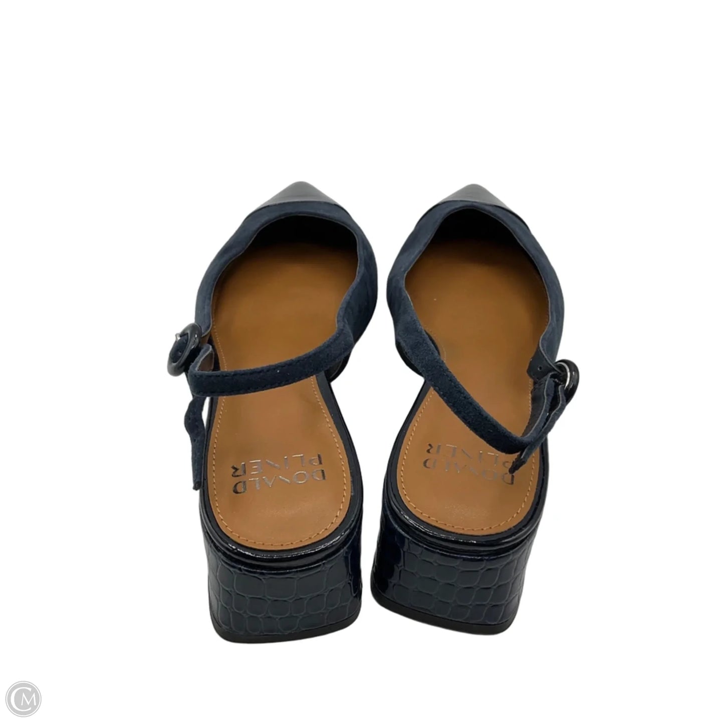 Shoes Heels Block By Donald Pliner In Blue, Size: 8.5