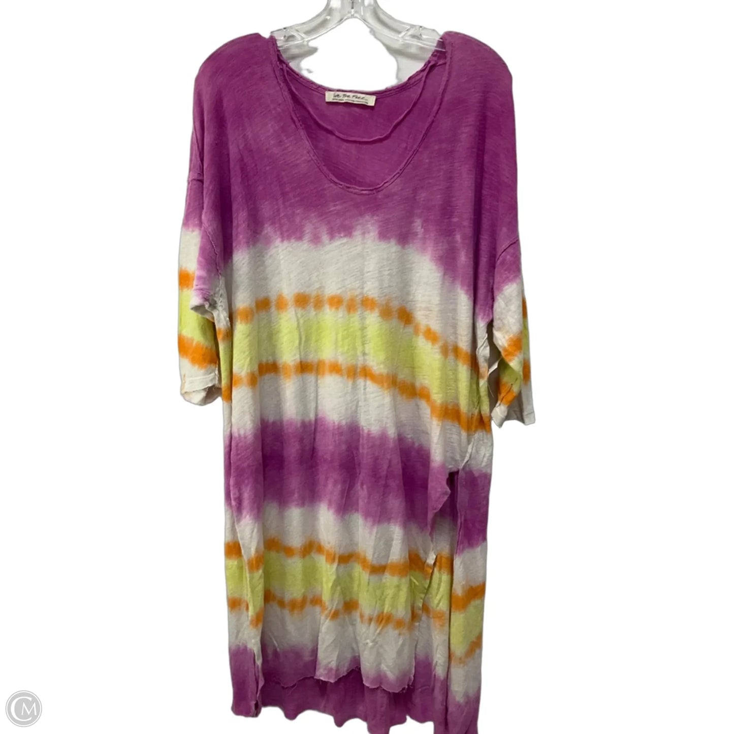 Dress Casual Short By We The Free In Tie Dye Print, Size: Xl