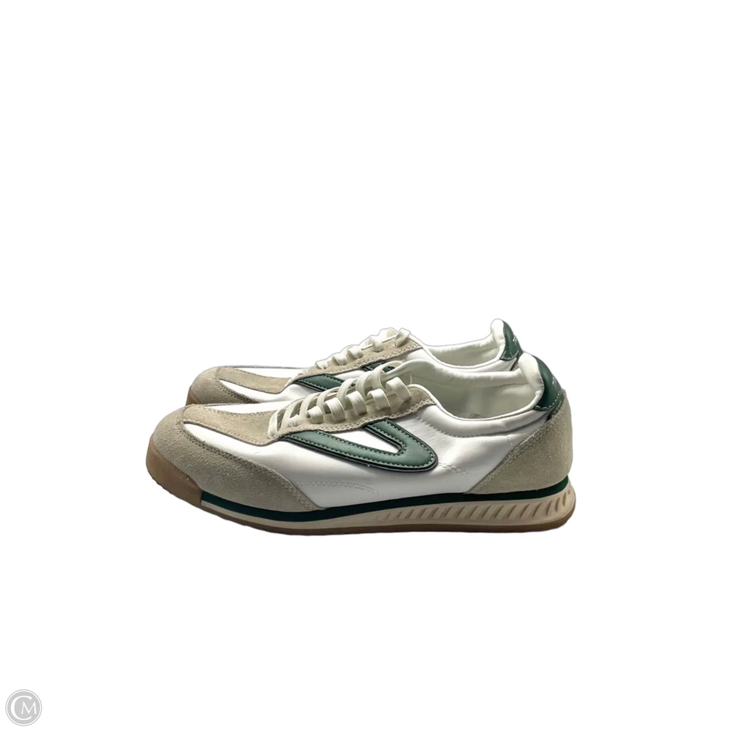 Shoes Athletic By Tretorn In Green & White, Size: 8.5