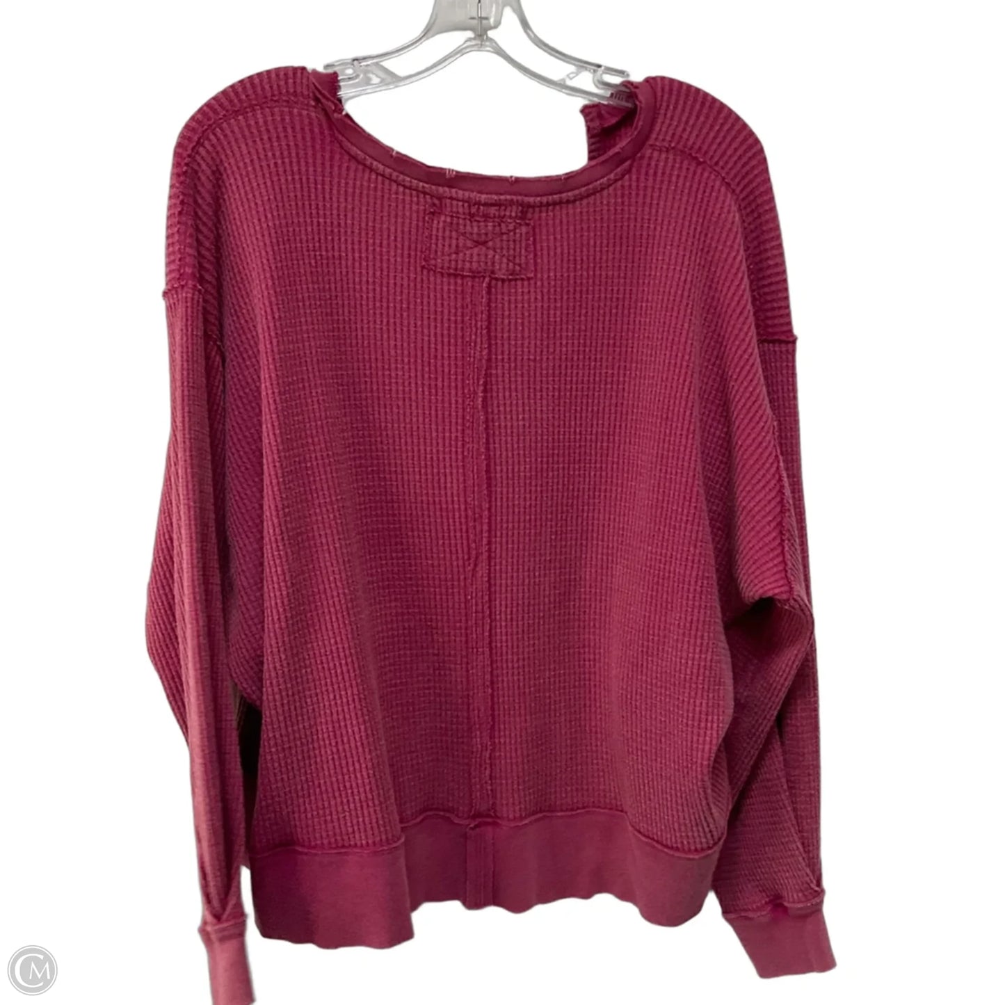 Top Long Sleeve By We The Free In Pink, Size: Xs