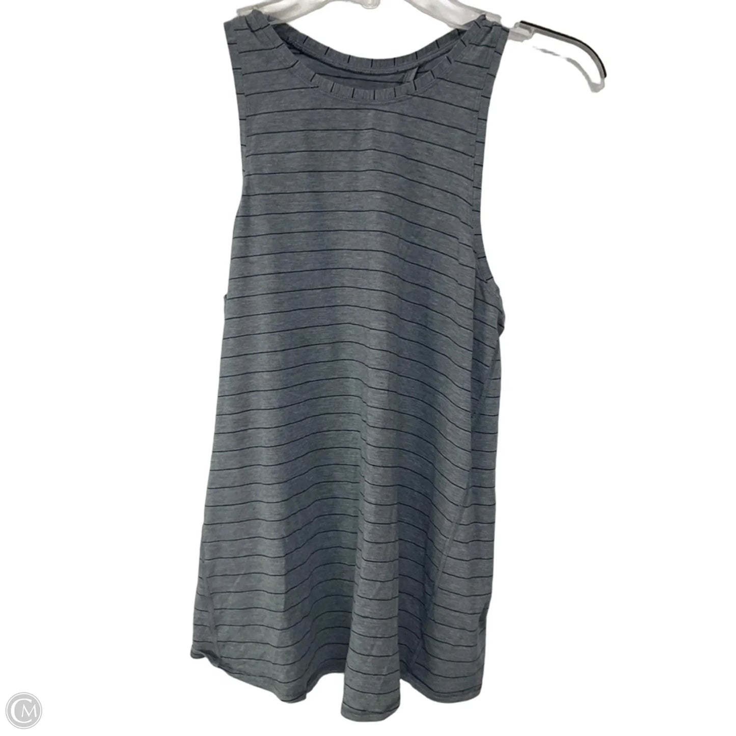 Athletic Tank Top By Lululemon In Striped Pattern, Size: 4