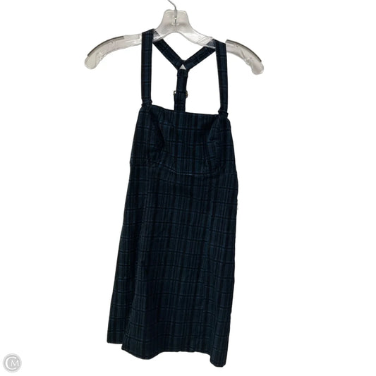Dress Casual Short By Urban Outfitters In Black & Blue, Size: S