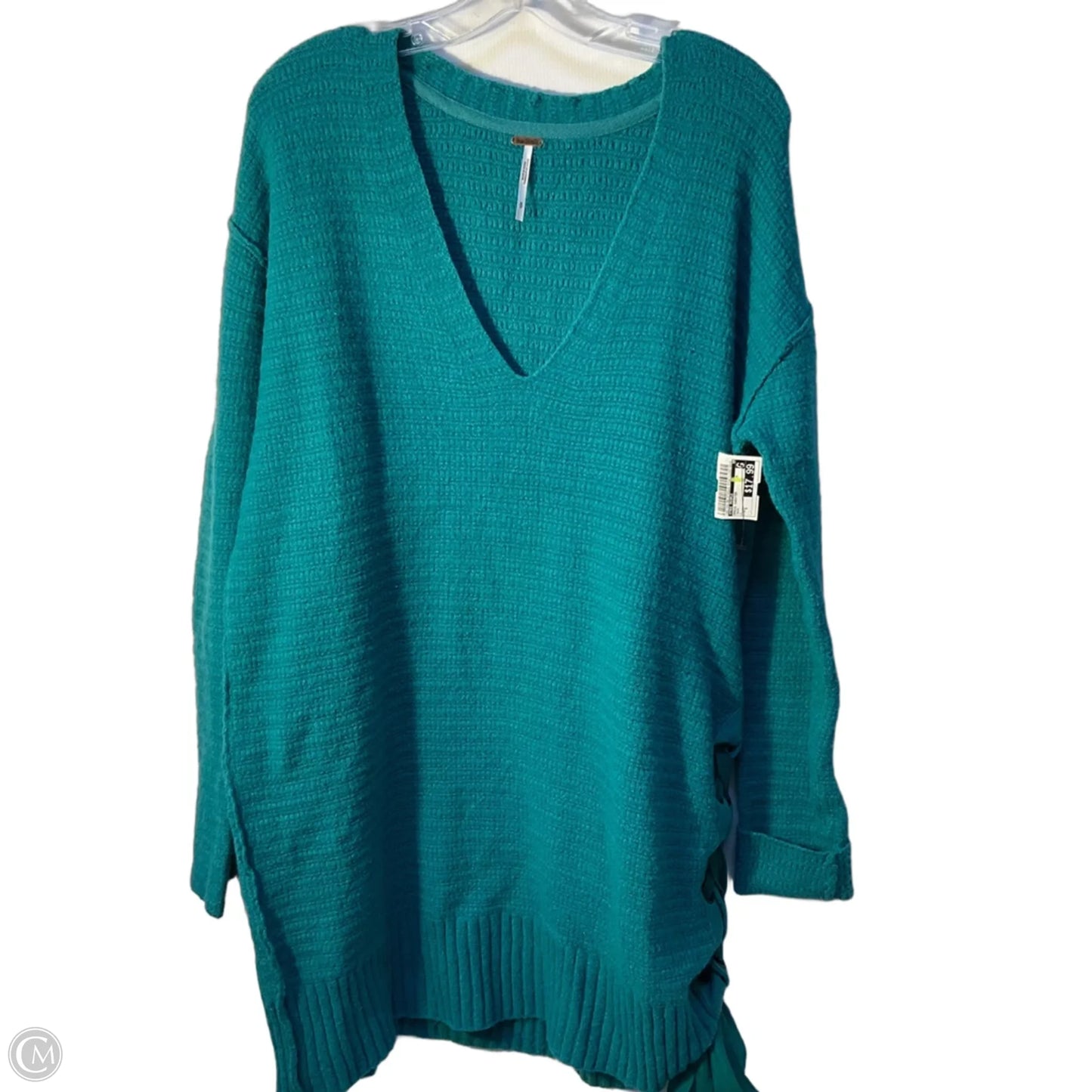 Dress Sweater By Free People In Aqua, Size: S
