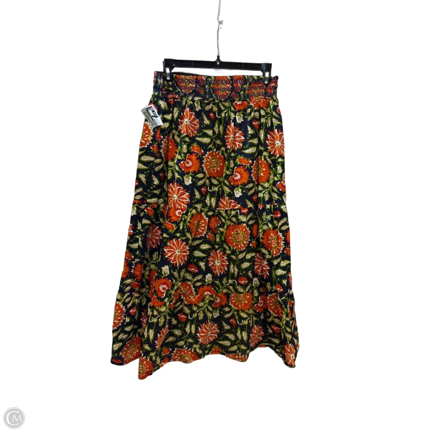Skirt Midi By Evereve In Floral Print, Size: S