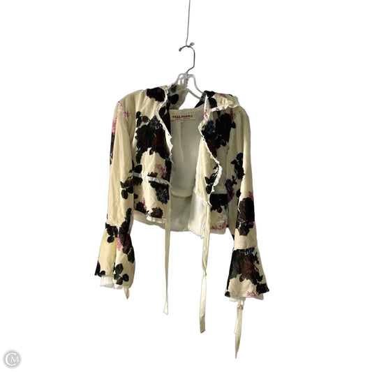 Top Long Sleeve By Free People In Floral Print, Size: Xs
