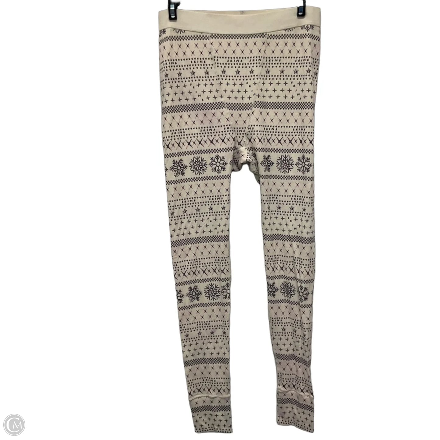 Pajamas 2pc By Skims In Black & Cream, Size: L