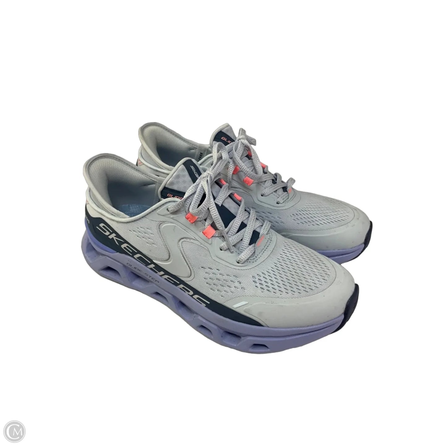 Shoes Athletic By Skechers In Blue, Size: 8