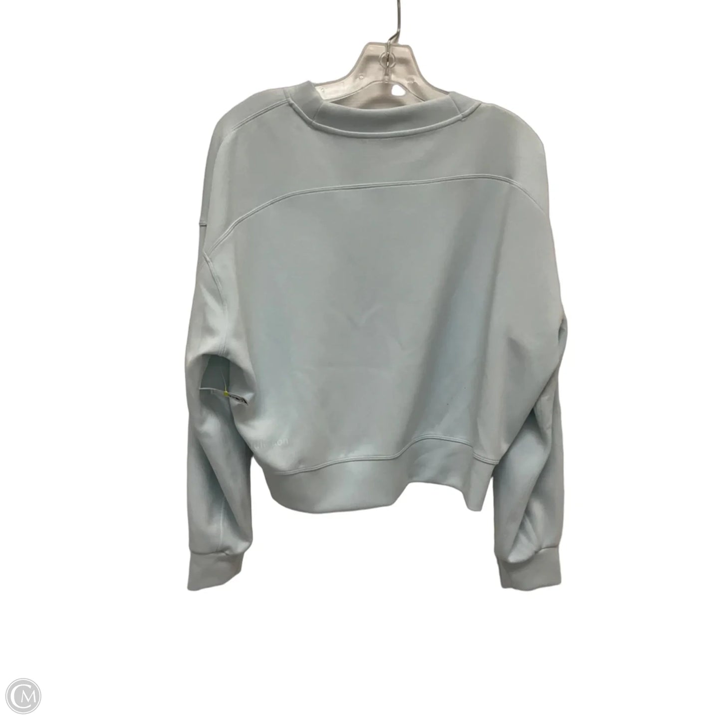 Athletic Sweatshirt Crewneck By Lululemon In Blue, Size: 6
