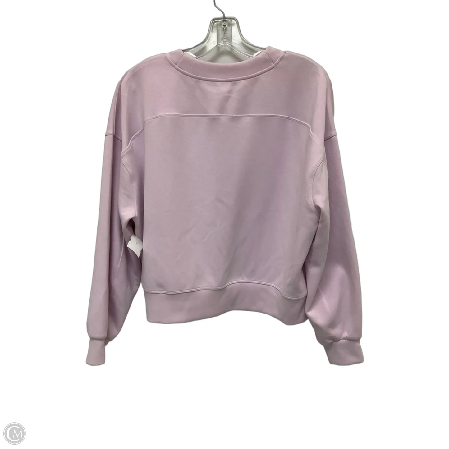 Athletic Sweatshirt Crewneck By Lululemon In Purple, Size: 6