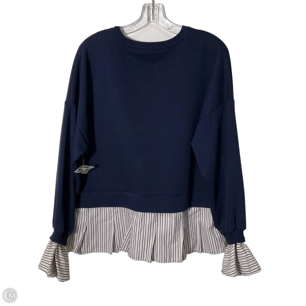 Top Long Sleeve By Maeve In Navy, Size: S