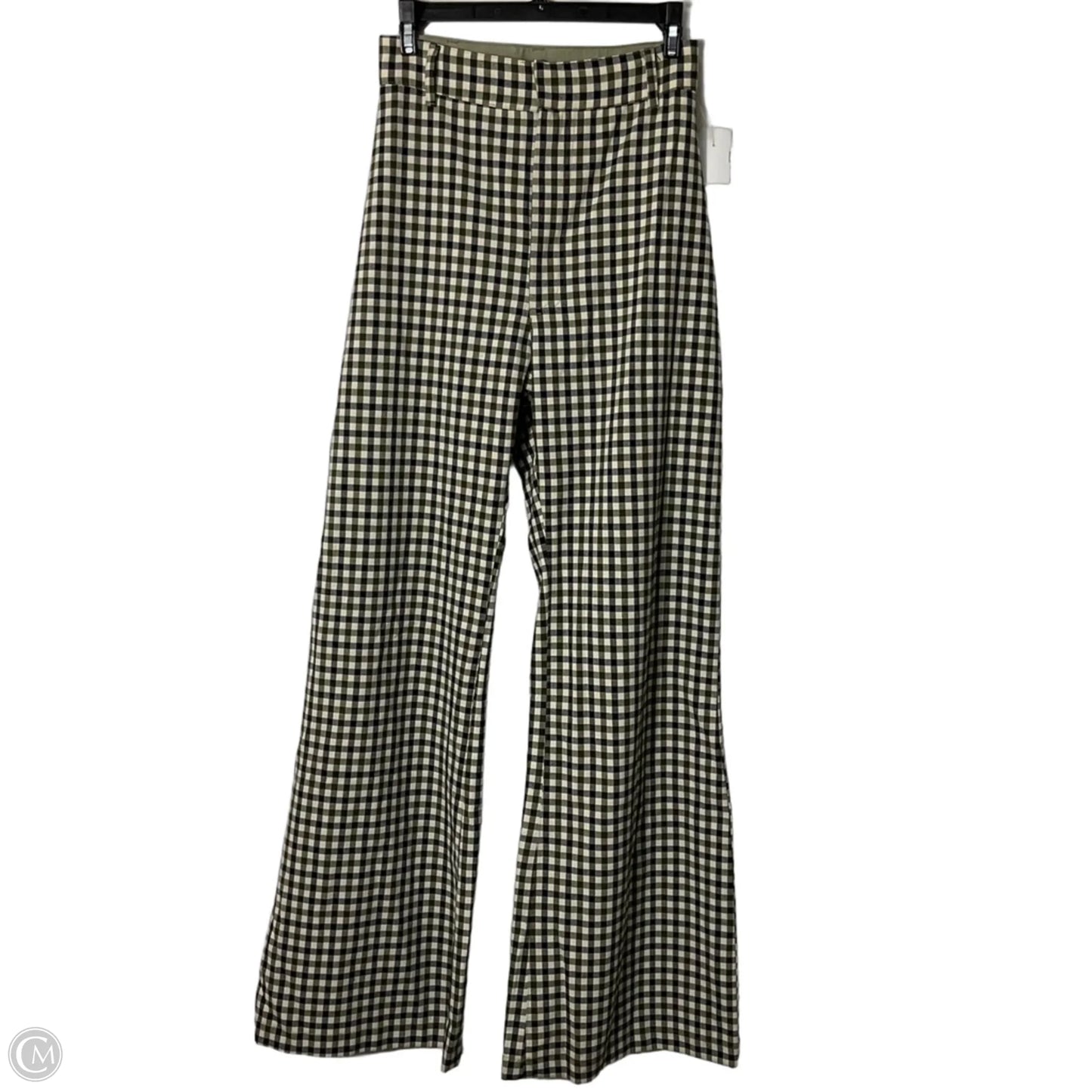Pants Wide Leg By Free People In Checkered Pattern, Size: 4