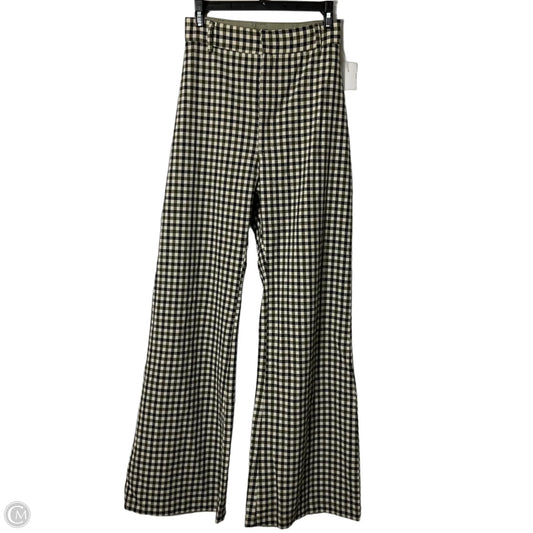 Pants Wide Leg By Free People In Checkered Pattern, Size: 4