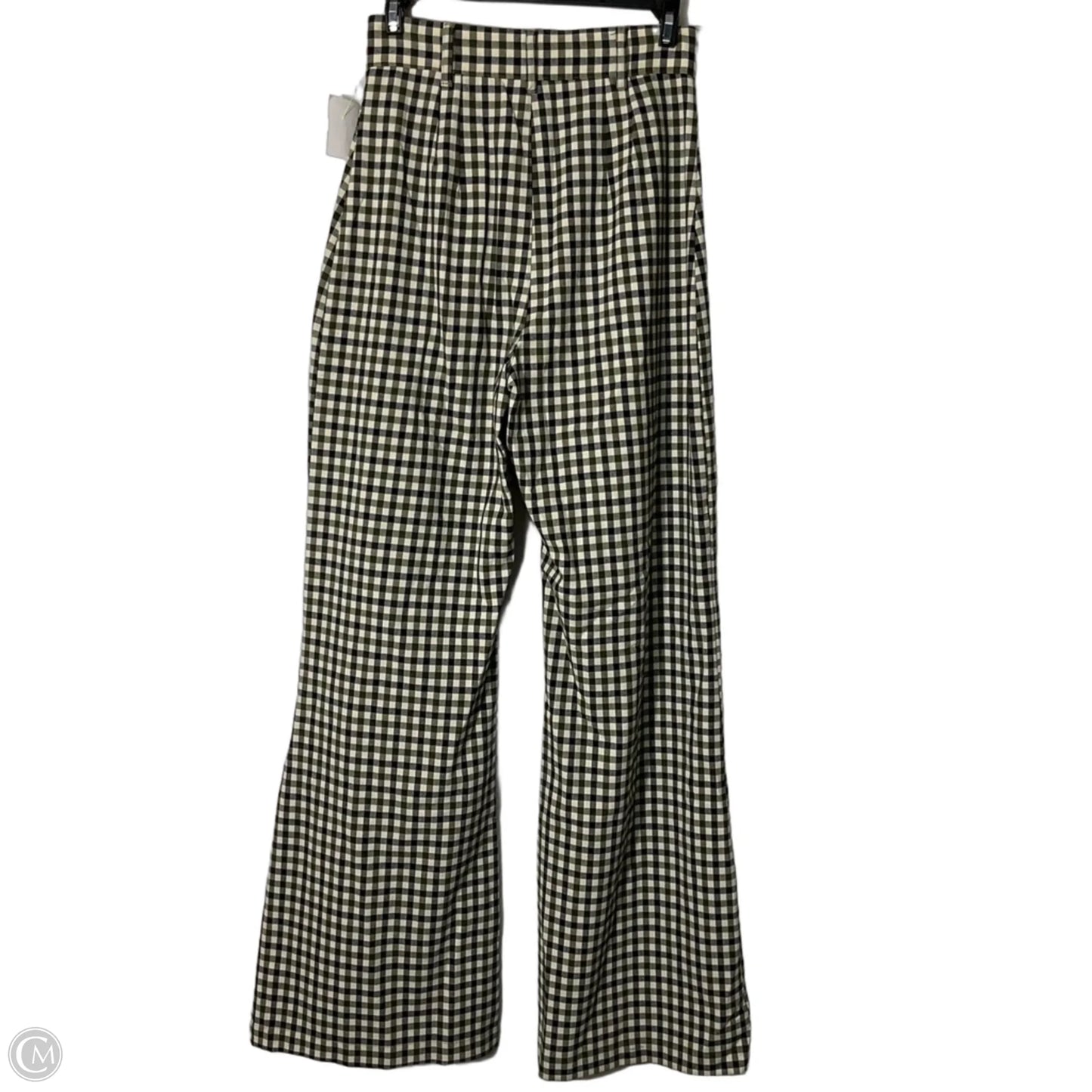 Pants Wide Leg By Free People In Checkered Pattern, Size: 4