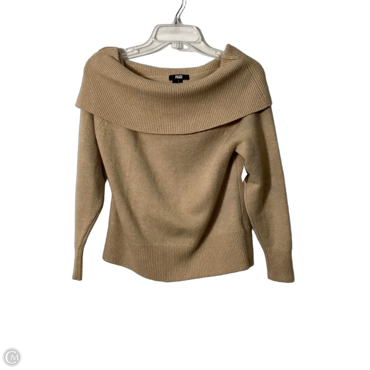 Sweater By Paige In Beige, Size: S