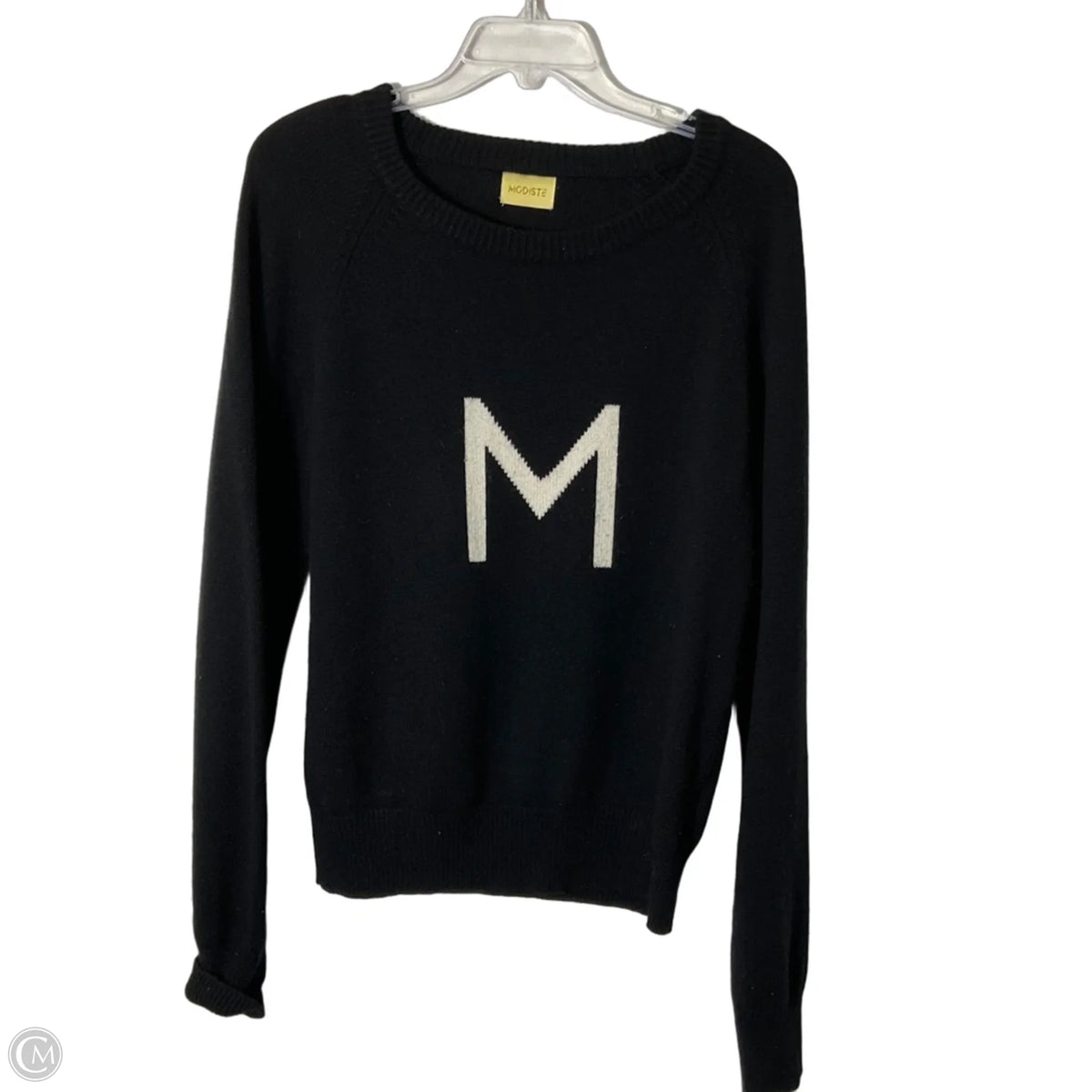 Sweater By Cma In Black & White, Size: S