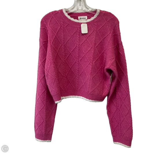 Sweater By &merci In Pink & White, Size: M