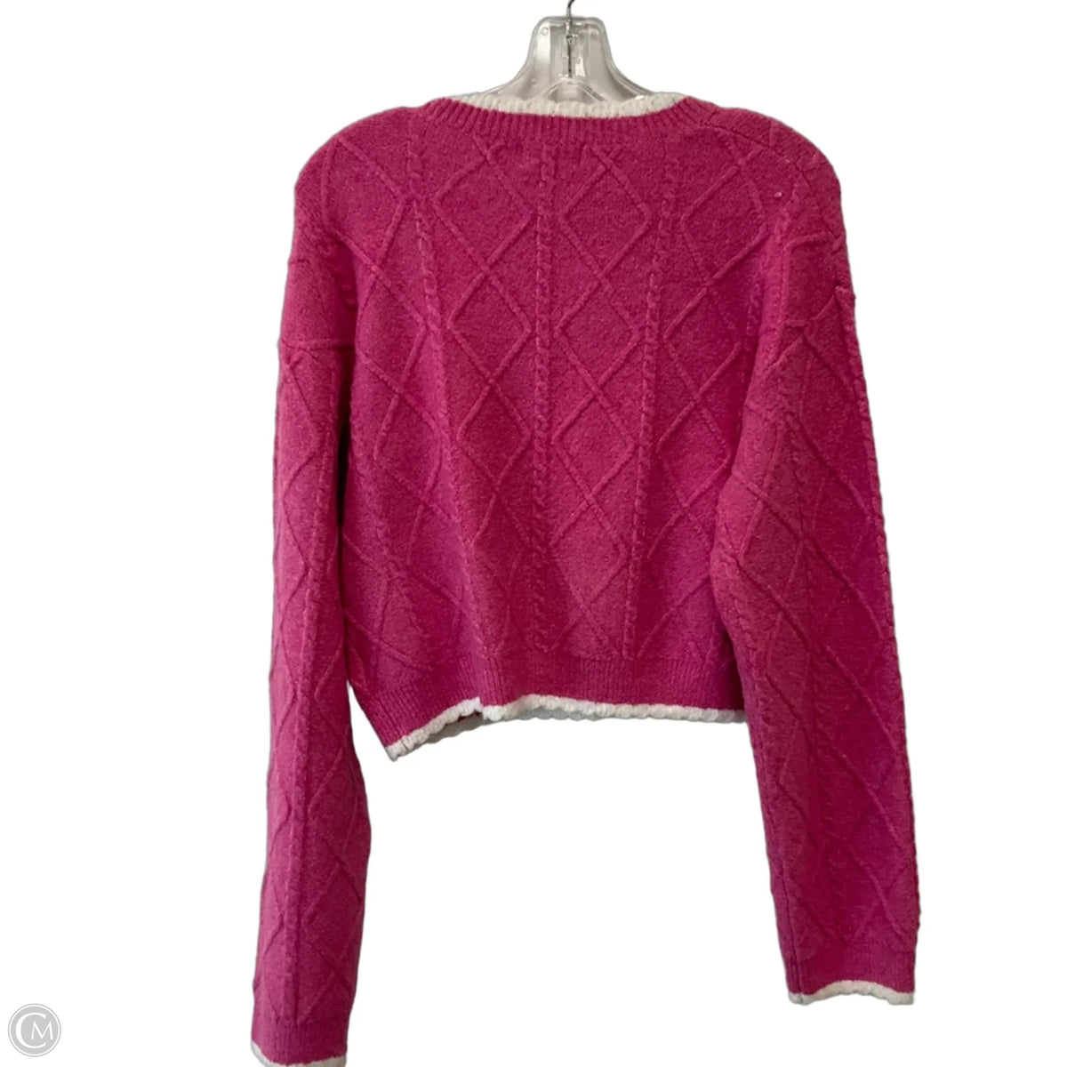 Sweater By &merci In Pink & White, Size: M