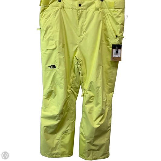 Athletic Pants By The North Face In Yellow, Size: 2x