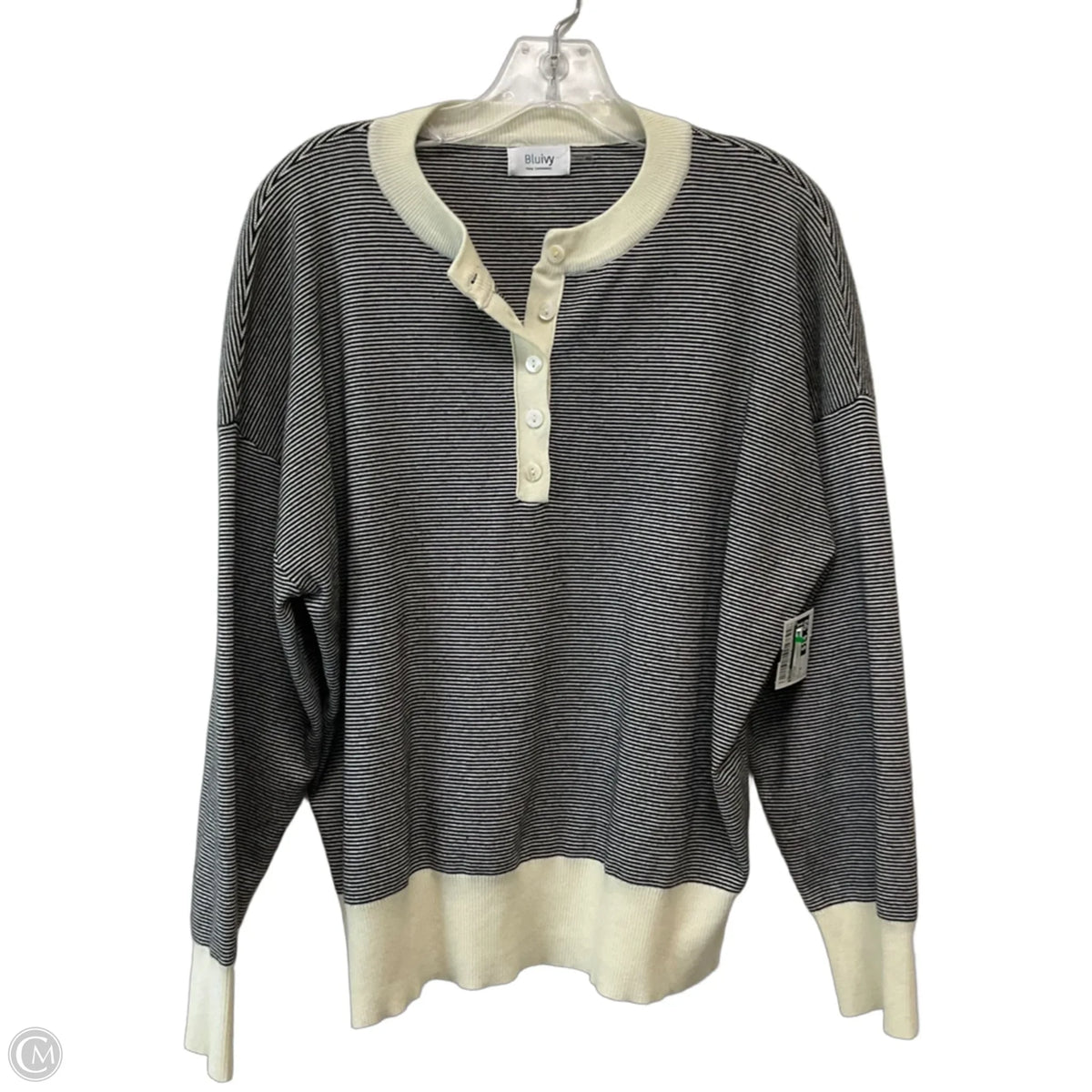 Sweater By Bluivy In Striped Pattern, Size: M