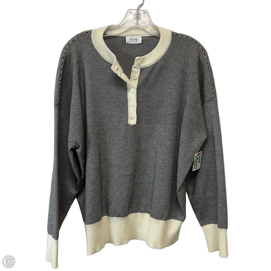 Sweater By Bluivy In Striped Pattern, Size: M