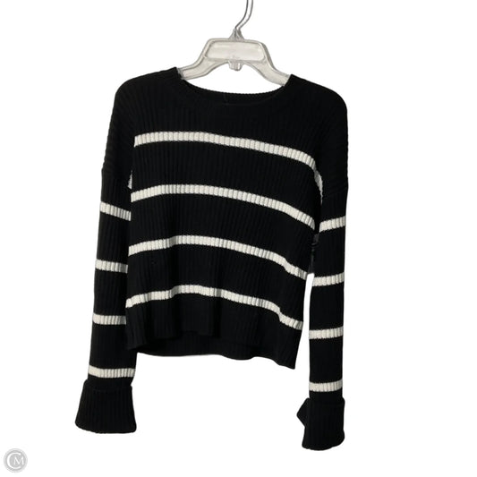 Sweater By Evereve In Black & White, Size: S