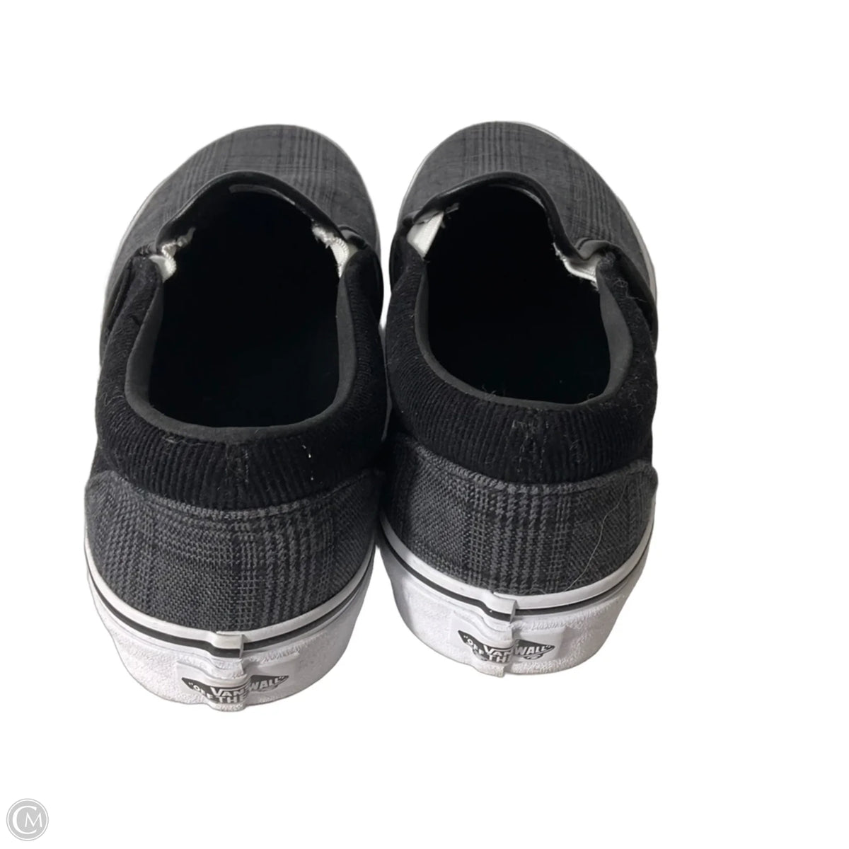 Shoes Sneakers By Vans In Plaid Pattern, Size: 8.5