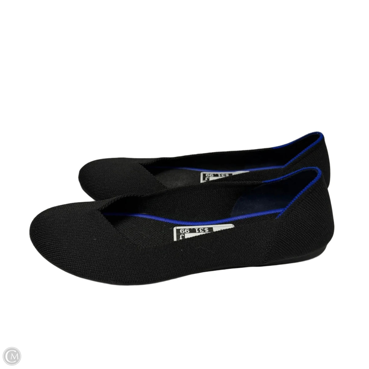 Shoes Flats By Rothys In Black, Size: 9.5