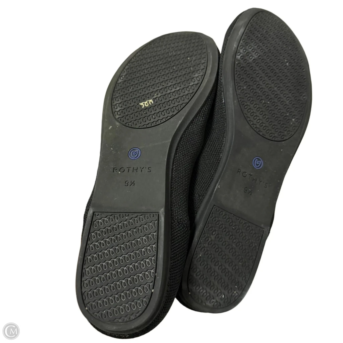 Shoes Flats By Rothys In Black, Size: 9.5