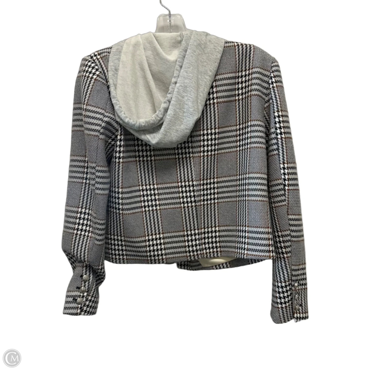 Jacket Other By Evereve In Plaid Pattern, Size: S