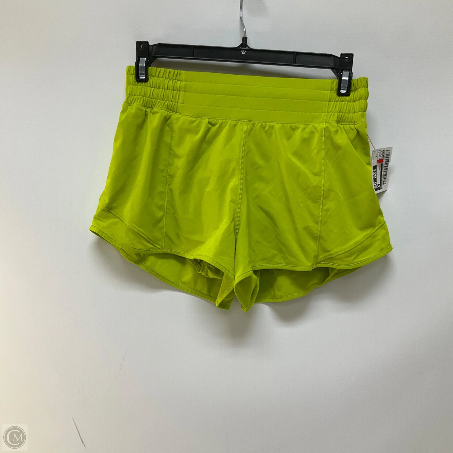 Athletic Shorts By Lululemon In Green, Size: 6