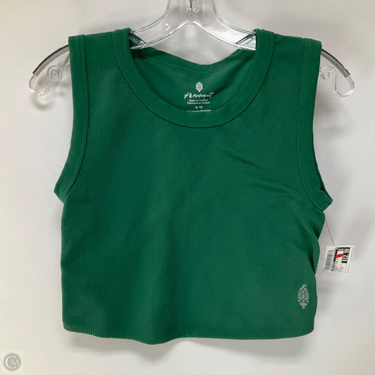 Athletic Tank Top By Free People In Green, Size: Xl