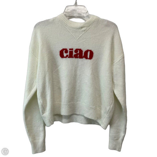 Sweater By Cmf In White, Size: S