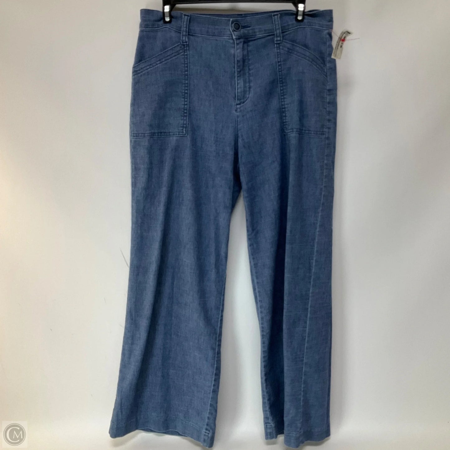 Pants Wide Leg By Evereve In Blue, Size: 4