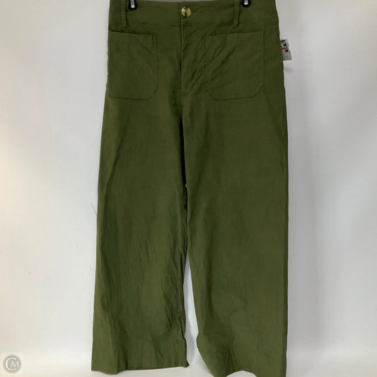 Pants Wide Leg By Maeve In Green, Size: 8