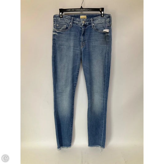 Jeans Skinny By Mother In Blue Denim, Size: 6