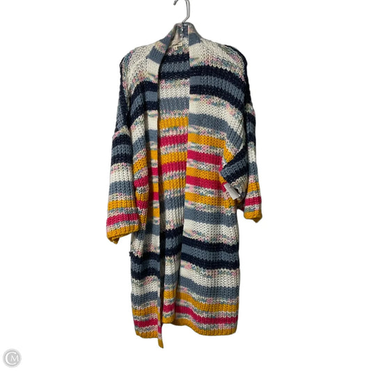 Sweater Cardigan By Ee Some In Multi-colored, Size: S