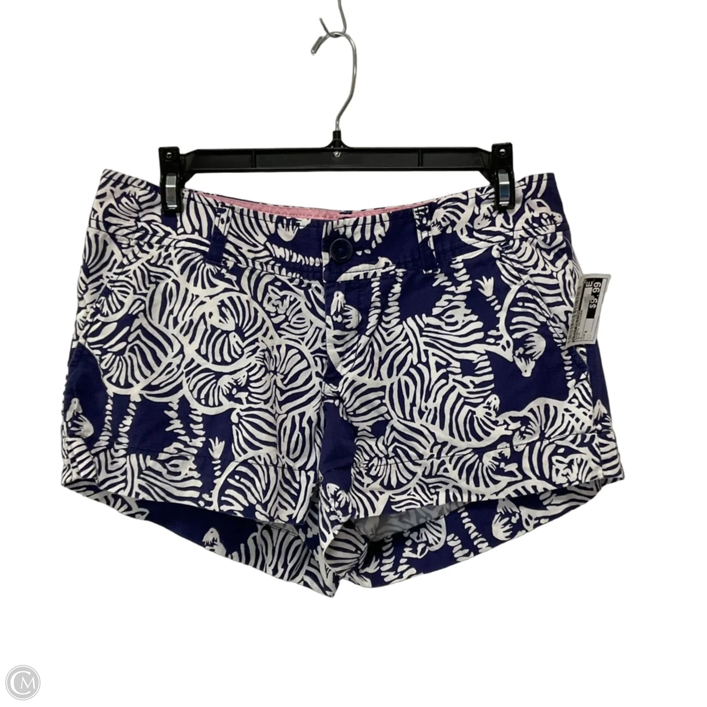 Shorts Designer By Lilly Pulitzer In Blue, Size: 4