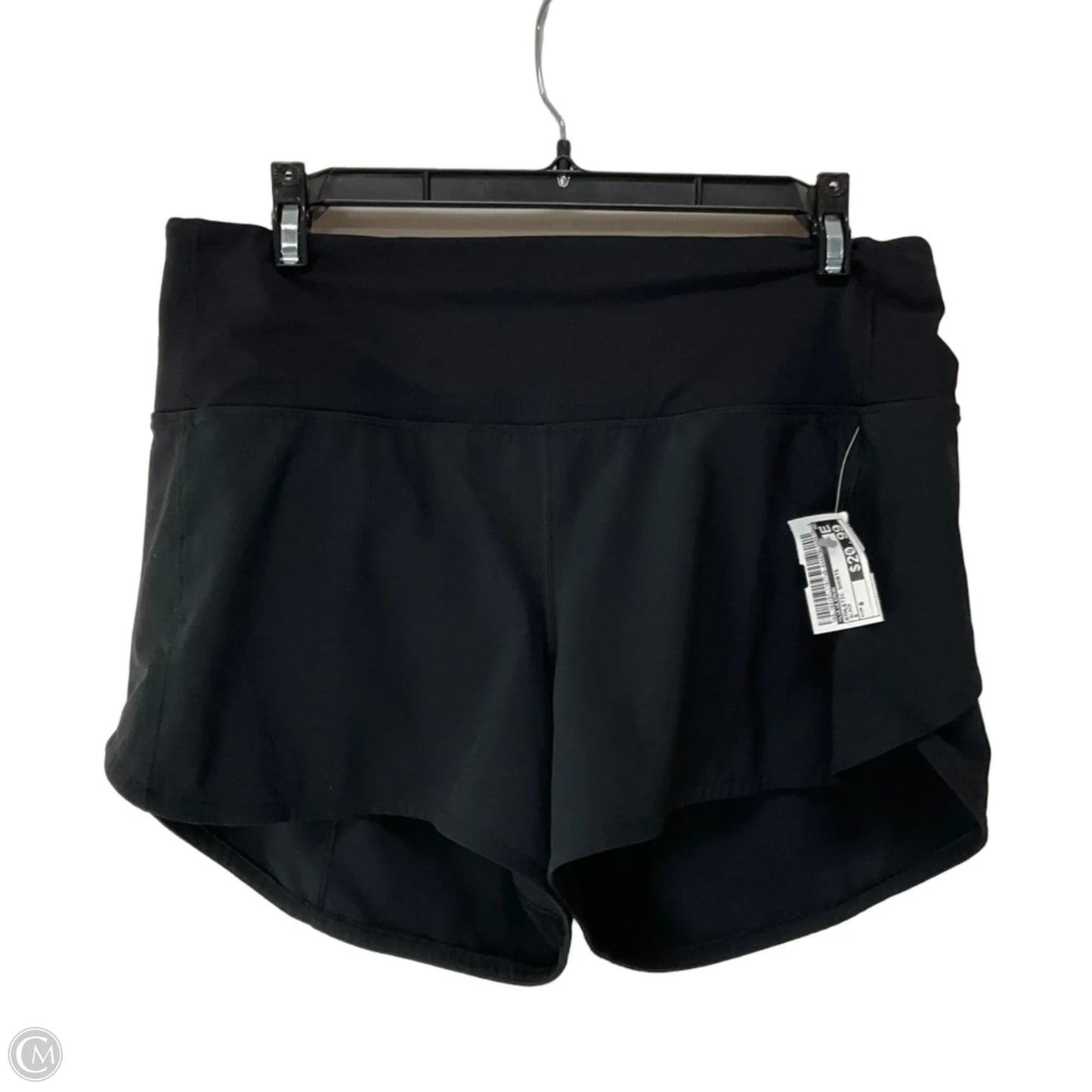 Athletic Shorts By Lululemon In Black, Size: 8