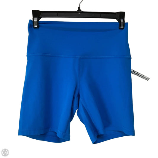 Athletic Shorts By Lululemon In Blue, Size: 6