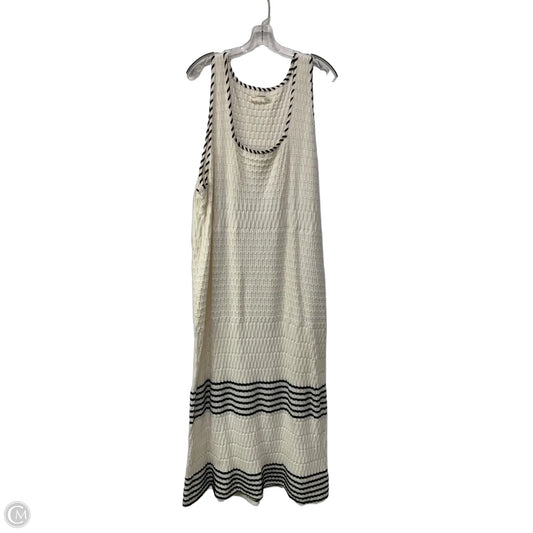 Dress Casual Maxi By Anthropologie In White, Size: 2x