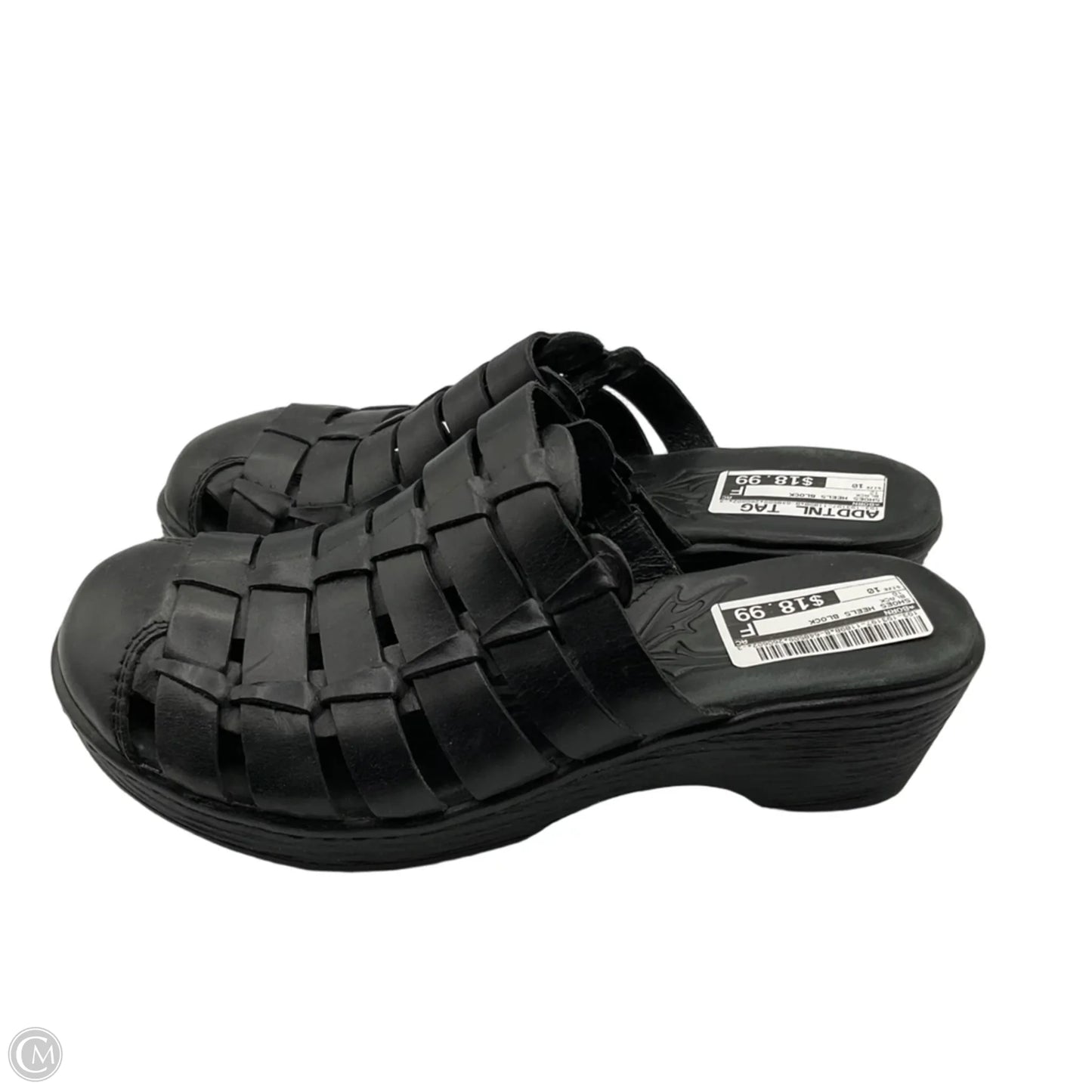 Shoes Heels Block By Born In Black, Size: 10