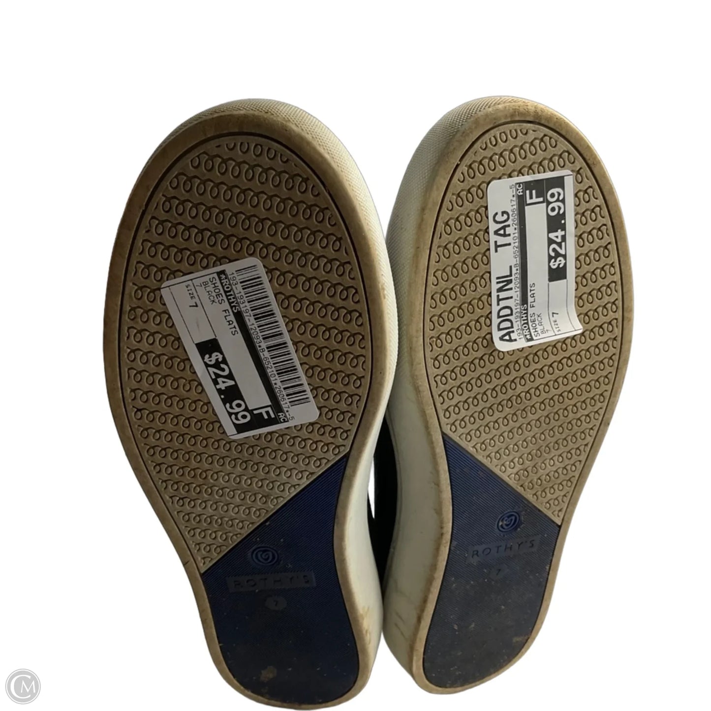 Shoes Flats By Rothys In Black, Size: 7
