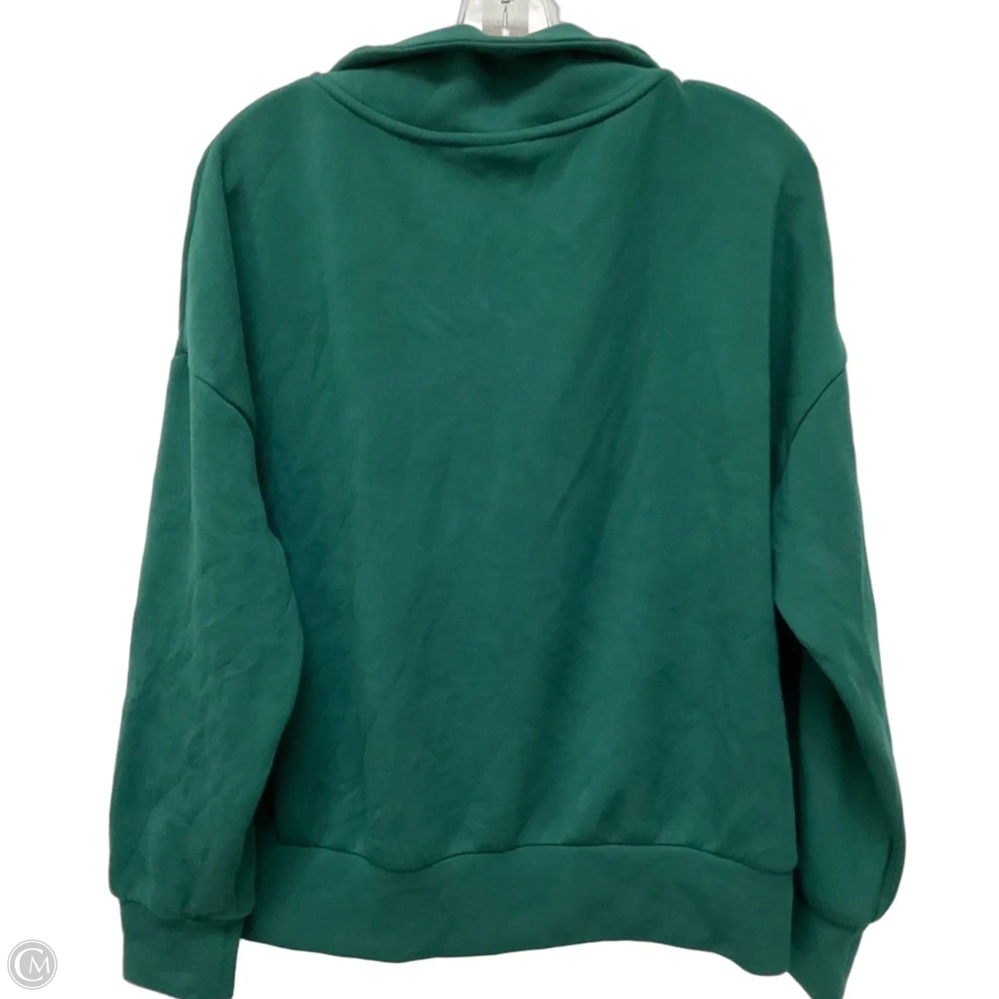 Athletic Sweatshirt Collar By Varley In Green, Size: M