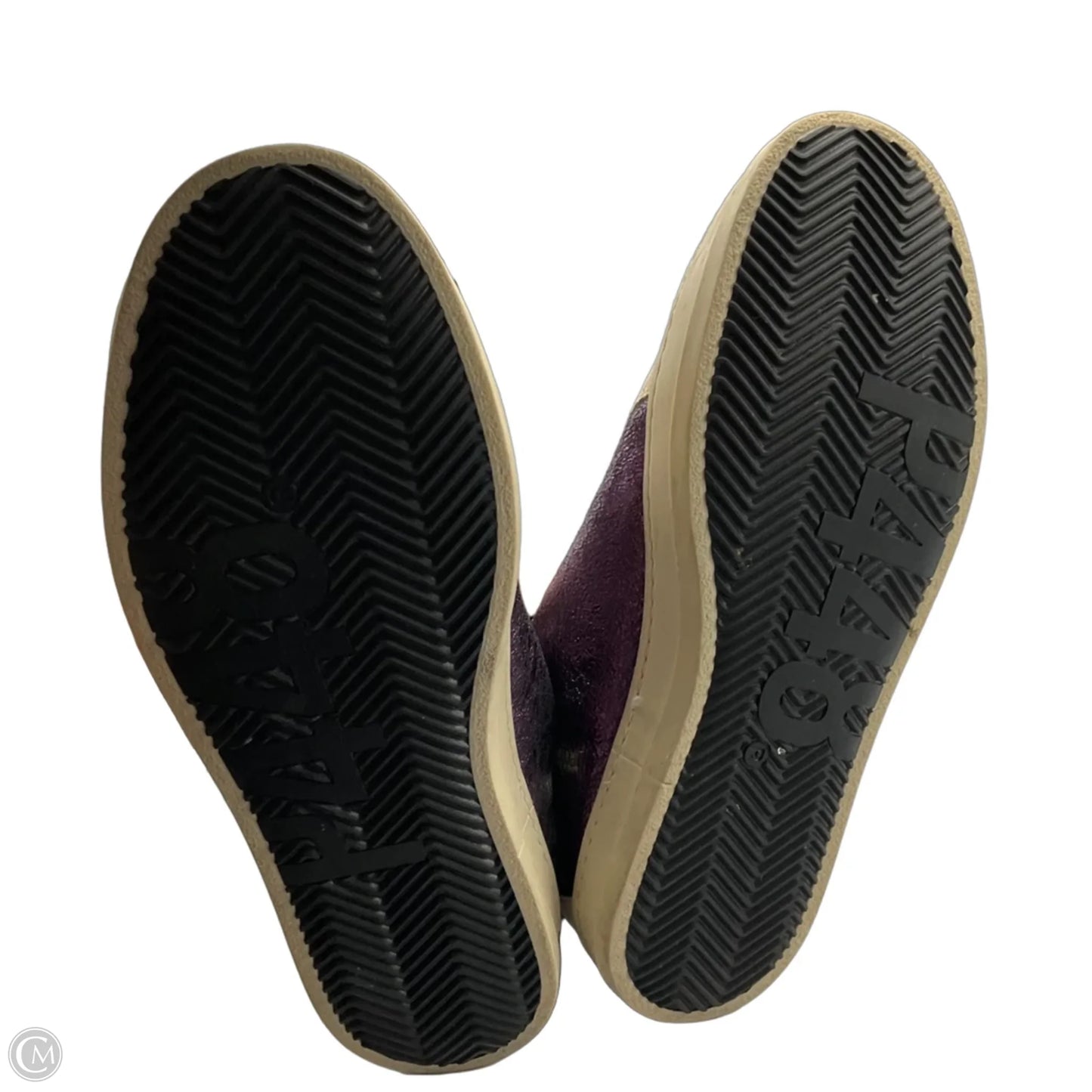 Shoes Sneakers By P448 In Green & Purple, Size: 10