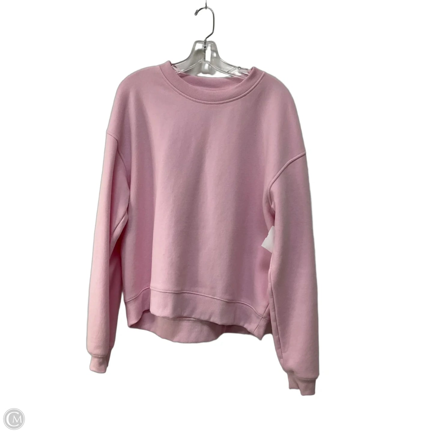 Sweatshirt Crewneck By Cmc In Pink, Size: M