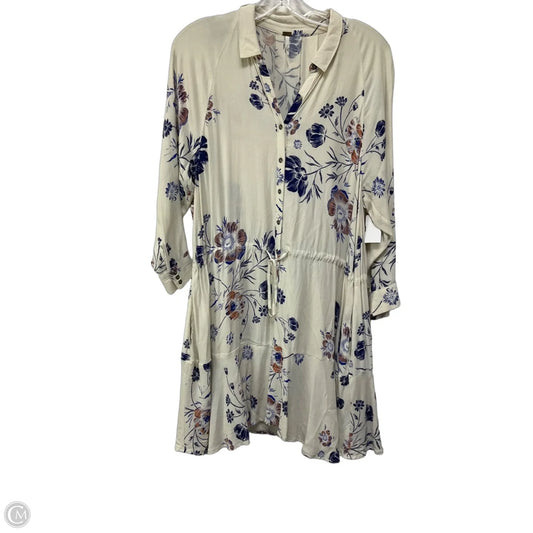 Dress Casual Midi By Free People In Cream, Size: S