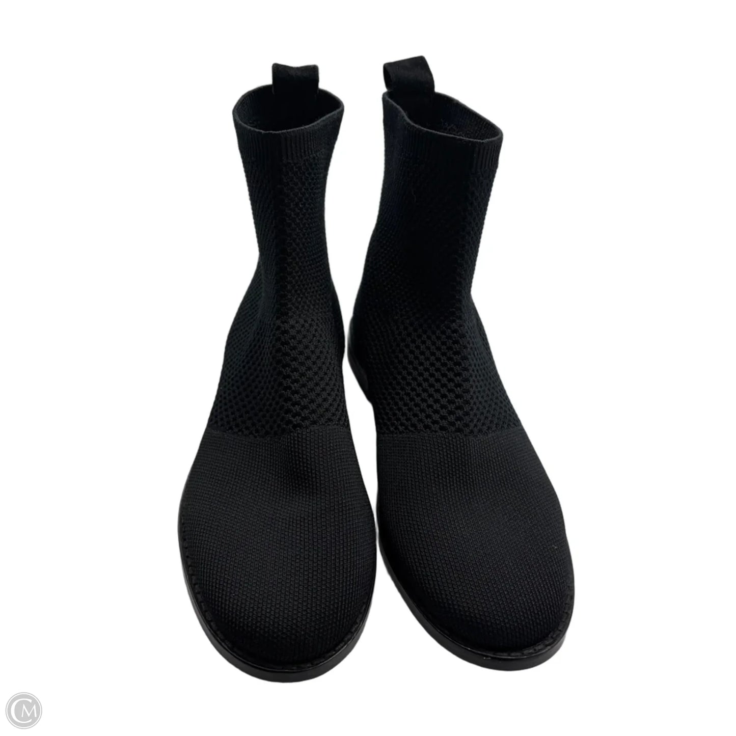 Boots Ankle Flats By Eileen Fisher In Black, Size: 6