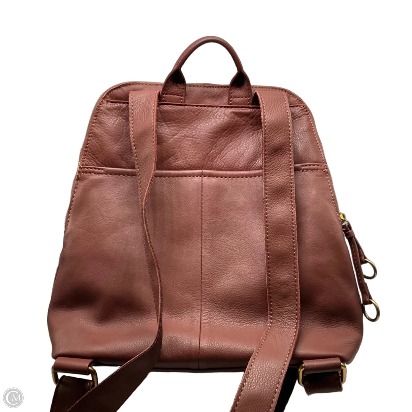Backpack Leather By Cmb, Size: Small